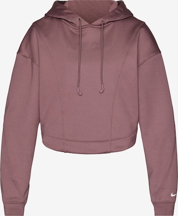 NIKE Спортивный свитшот в Лиловый: спереди