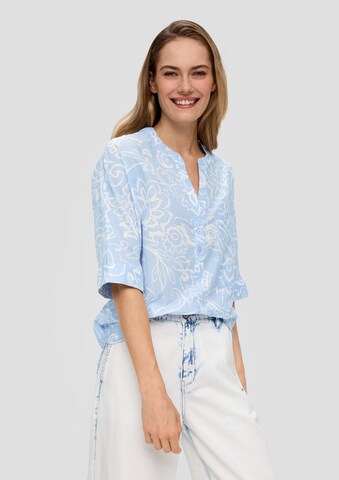 s.Oliver Blouse in Blue: front