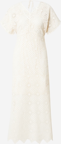 Maison 123 Knitted dress 'CARIMA' in Beige: front