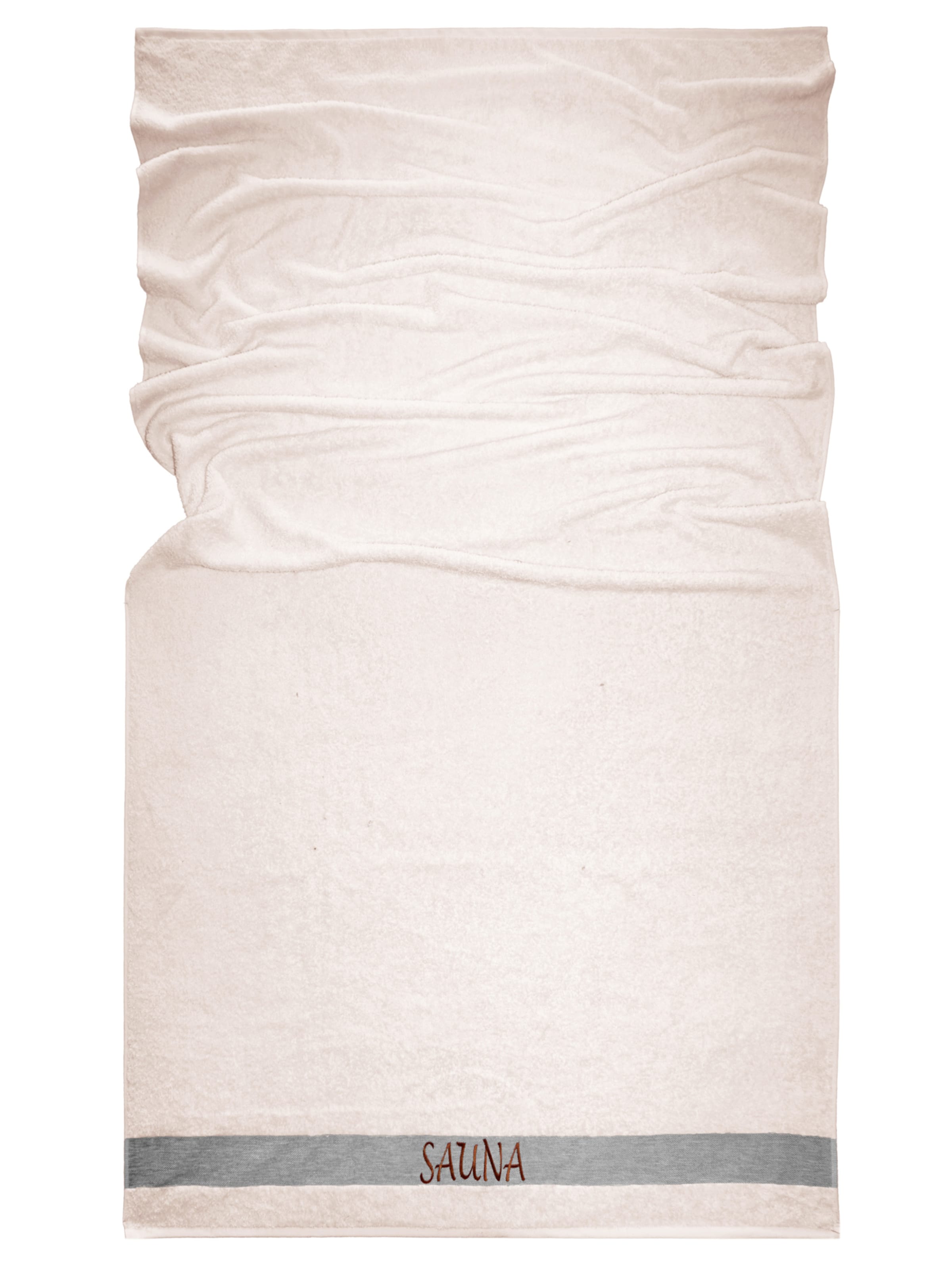 Lashuma Handtuch 'Lima'‌‌‌‌‌‌‌‌‌ in Beige: Vorderseite