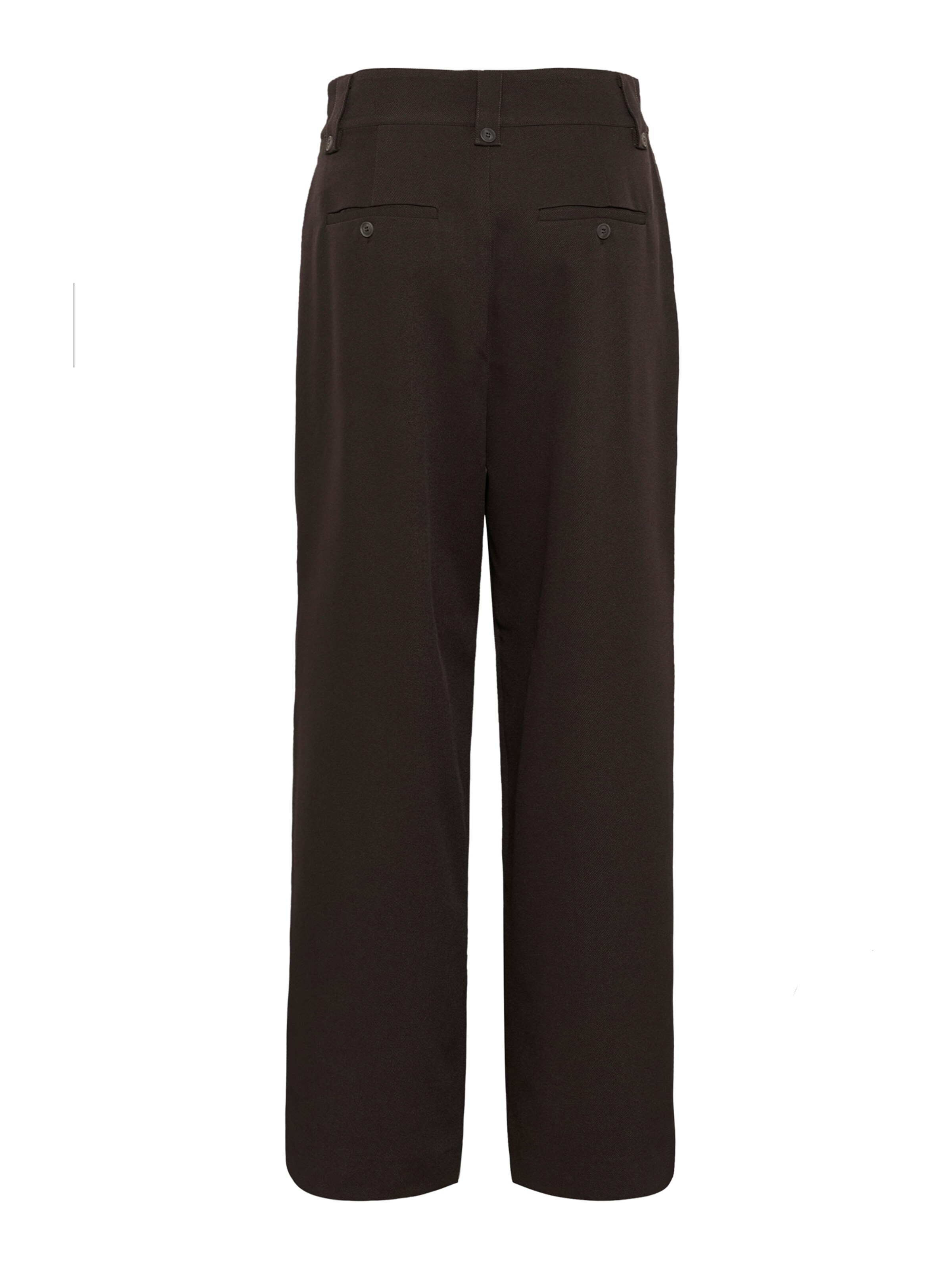 My Essential Wardrobe Широкий Плиссированные брюки в Коричневый