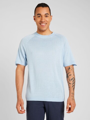 Pull-over 'COMO' SELECTED HOMME en bleu : devant