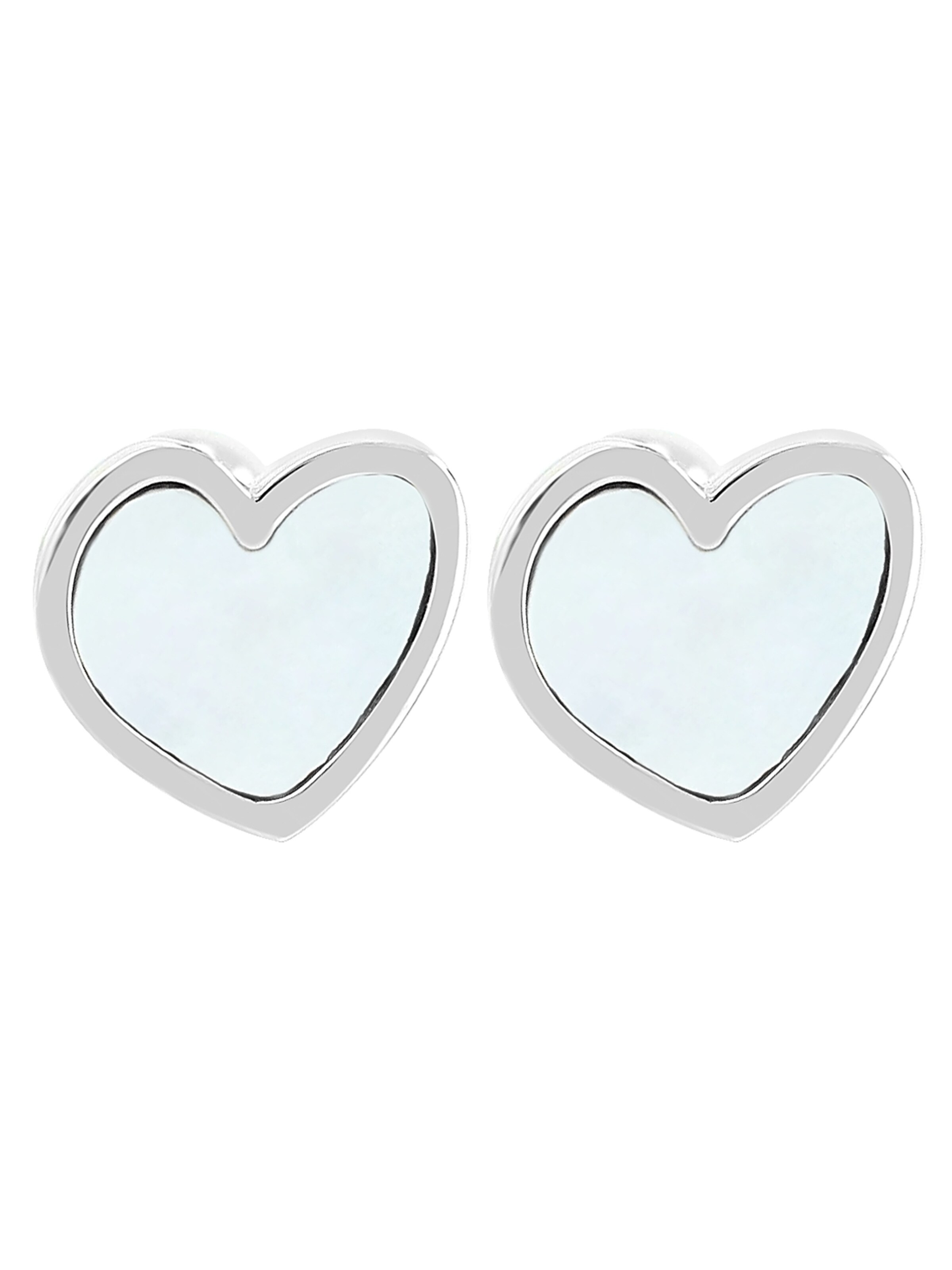 Akzent Earrings 'Sarang, langlebig' in Silver: front