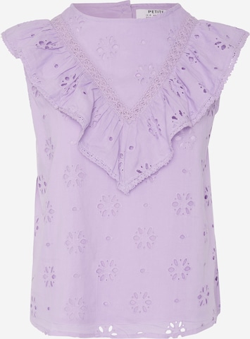 Dorothy Perkins Petite Blouse in Purple: front
