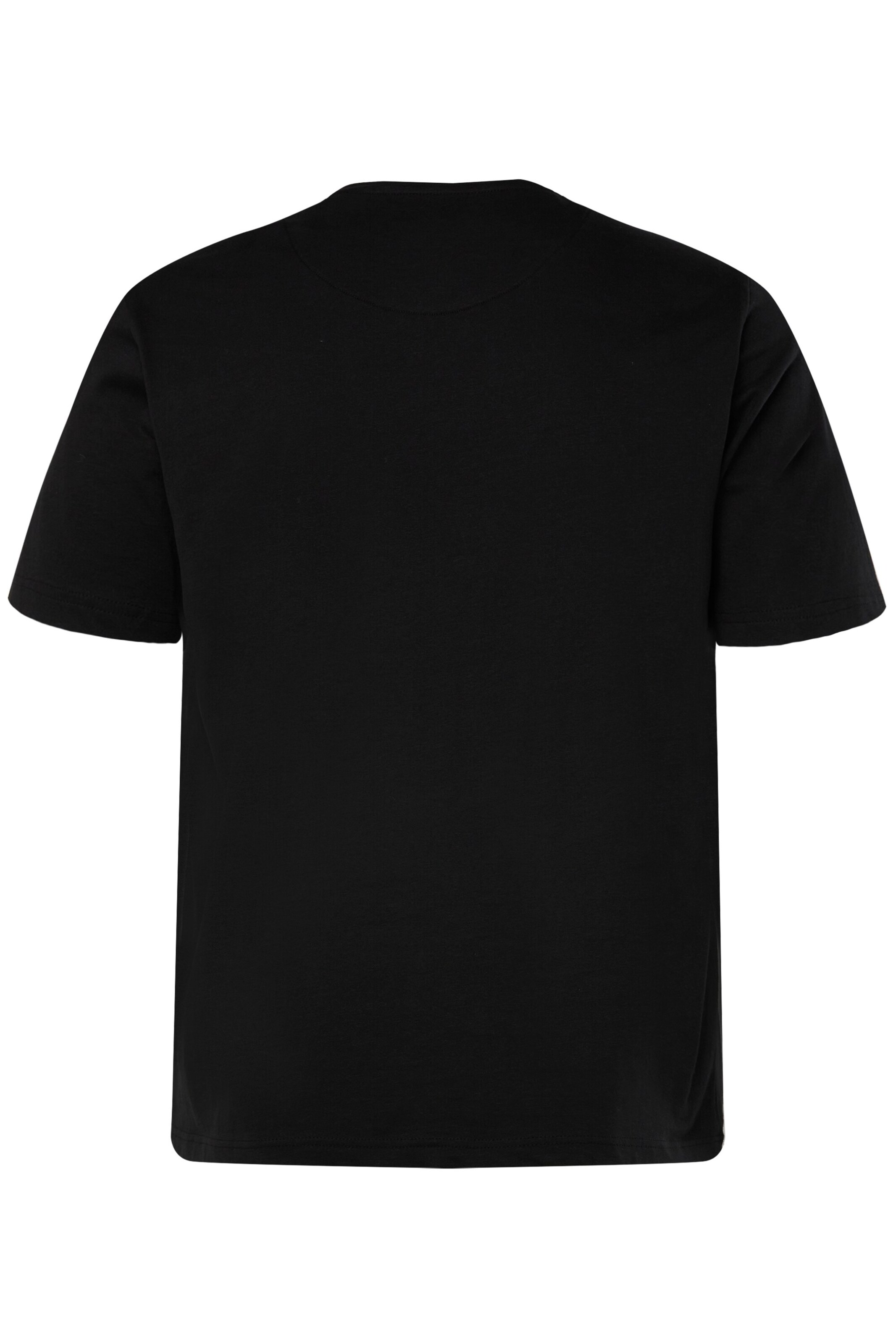 Men Plus Shirt in Black