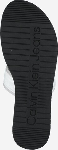 Calvin Klein Jeans Regular Pantolette in Weiß