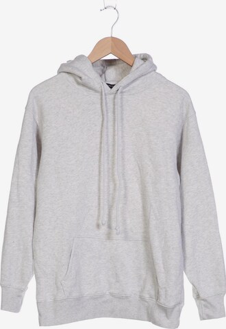 Brandy Melville Sweatshirt & Zip-Up Hoodie in XXL in Grey: front