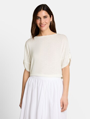 TOM TAILOR Shirt in Wit: voorkant