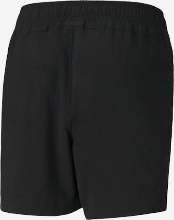 PUMA - regular Pantalón en negro