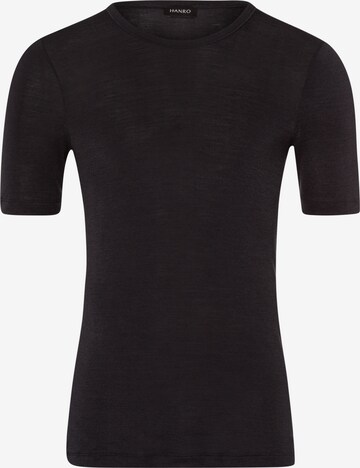 Hanro T-Shirt 'Woolen Silk' in Grau: predná strana