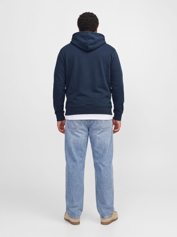 Jack & Jones Plus Mikina 'JJJade' – modrá