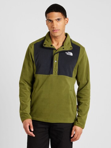 THE NORTH FACE Sportpullover 'HOMESAFE' in Grün: predná strana