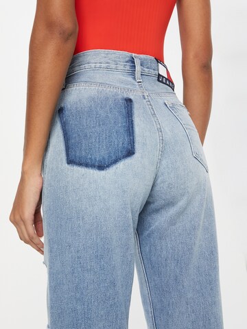 Tommy Jeans Wide leg Jeans 'BETSY' in Blauw