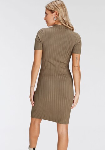 AJC Strickkleid in Beige
