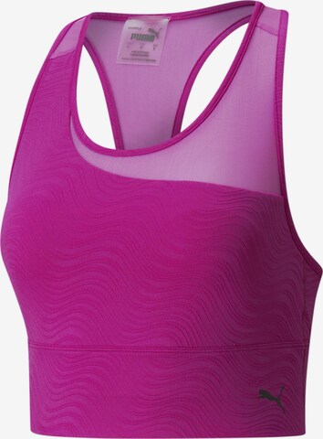 PUMA Sport bh in Roze: voorkant