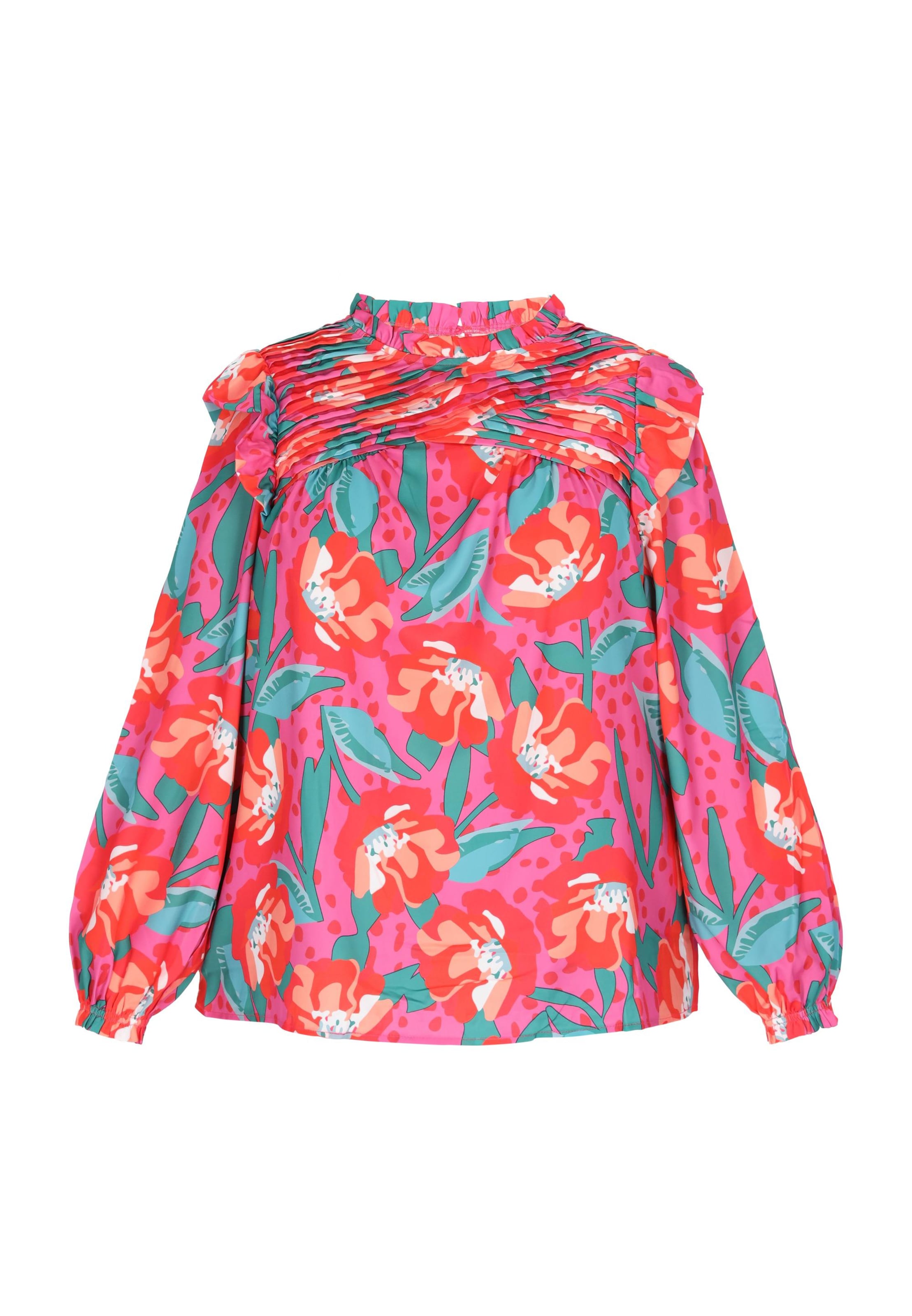 Chemisier joella en rose : devant