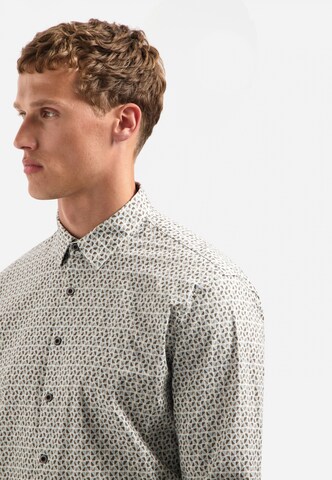 No Excess Comfort Fit Hemd in Grau