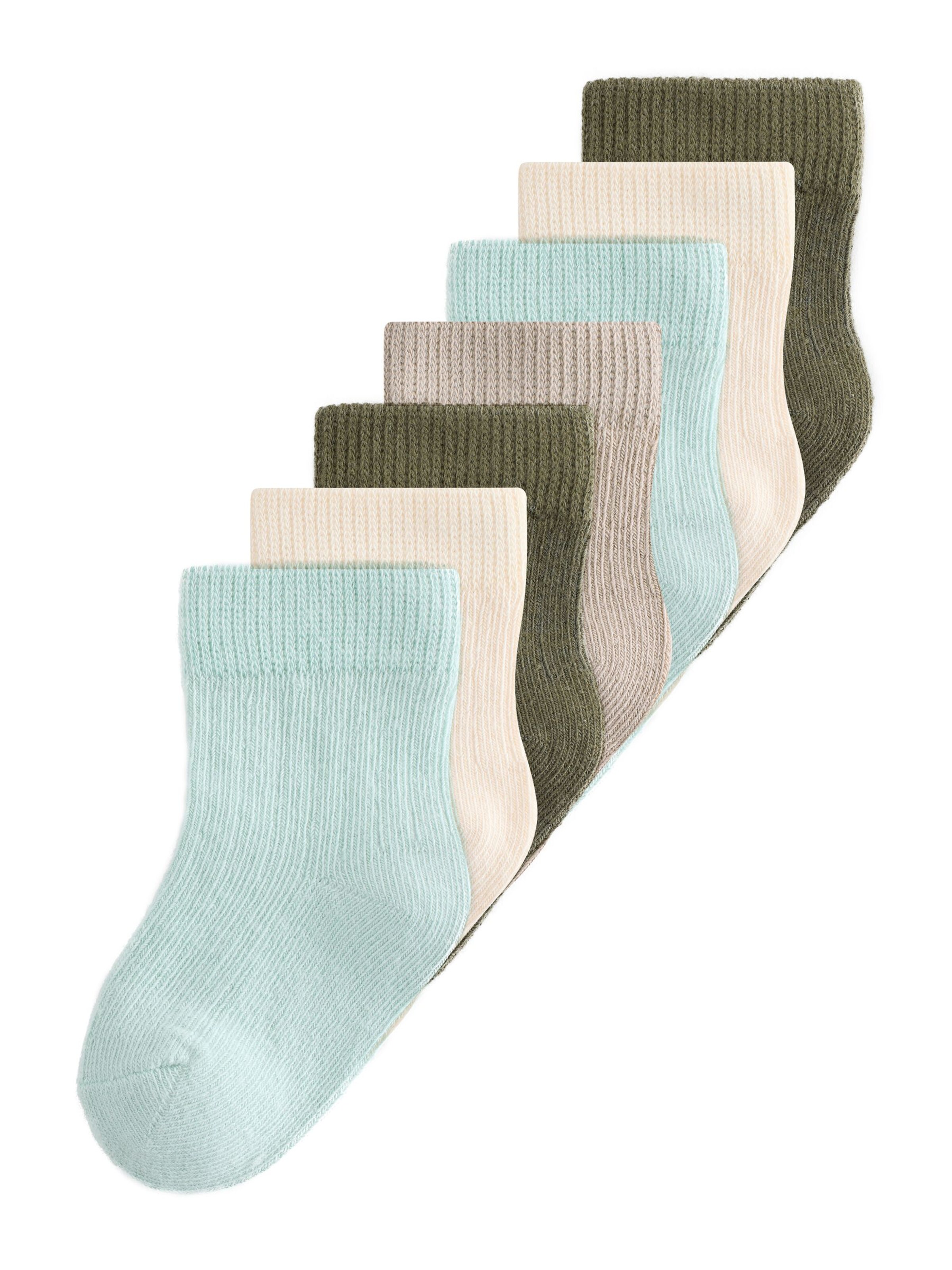 Next Socks in Beige: front