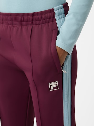 FILA Обычный Штаны 'Como' в Красный