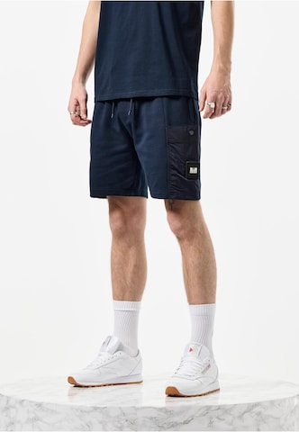 Weekend Offender Regular Broek 'Chiyoda' in Blauw: voorkant