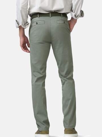 MEYER Regular Chino 'New York' in Groen
