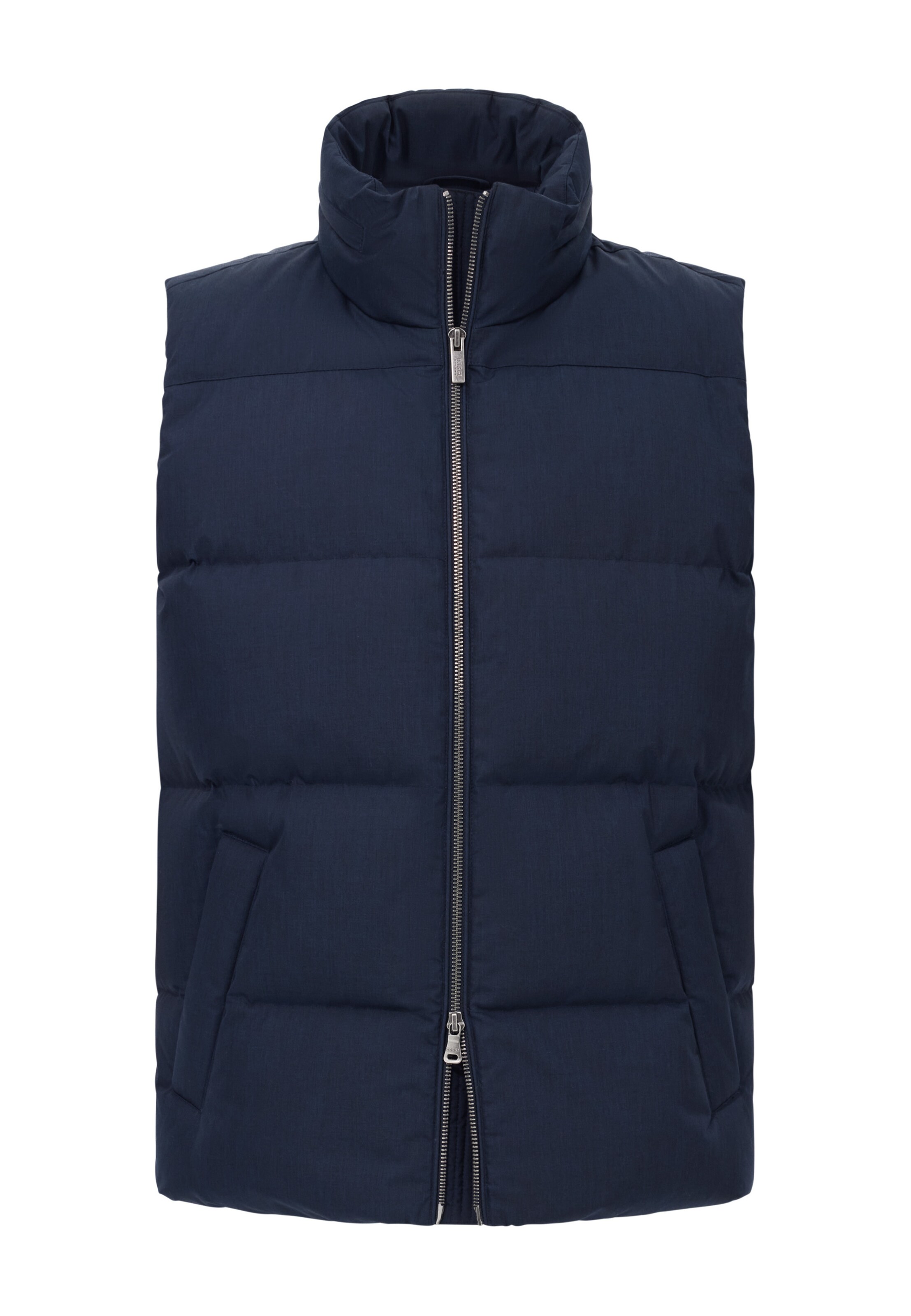 Boggi Milano Kamizelka w kolorze niebieski: przód