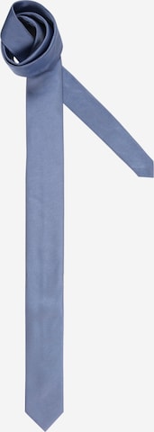 Cravate HUGO en bleu : devant