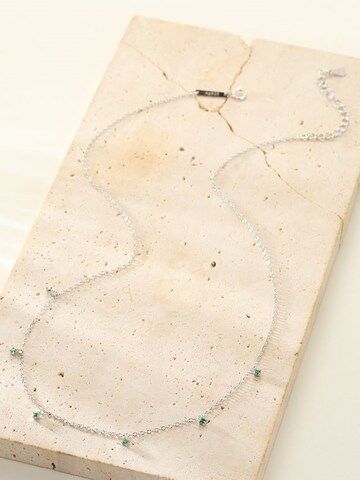 Parure de bijoux 'Emerald Glow' Hey Happiness en argent