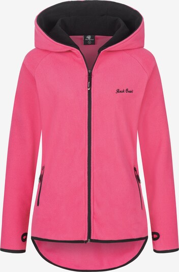 Rock Creek Fleecejacke in pink / schwarz, Produktansicht