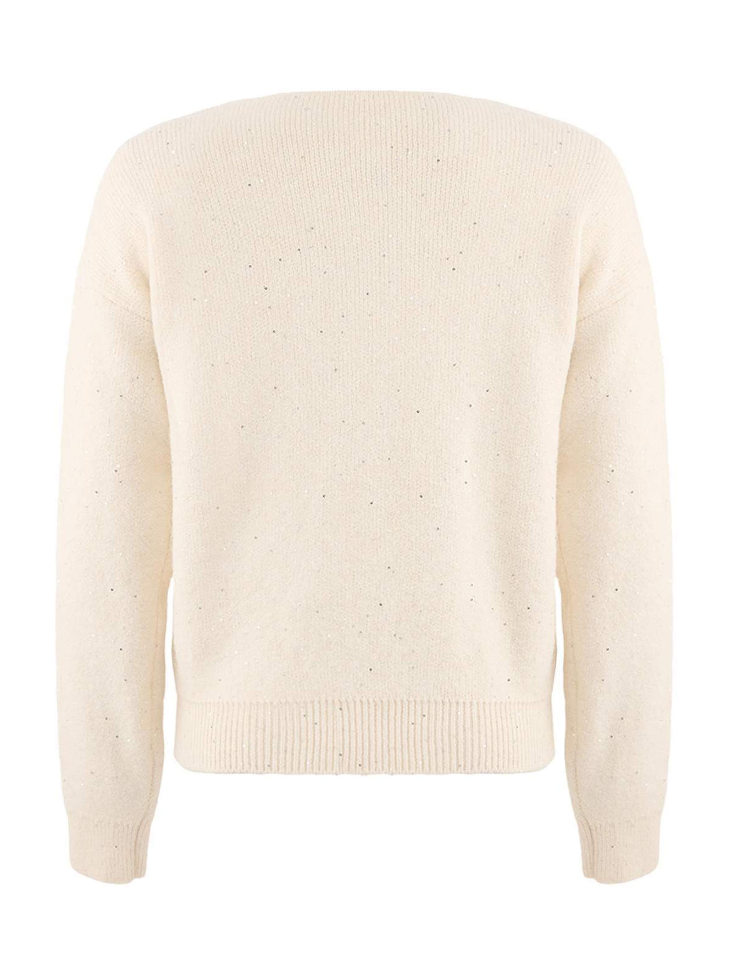 Trendyol Pletena jopa | bež barva