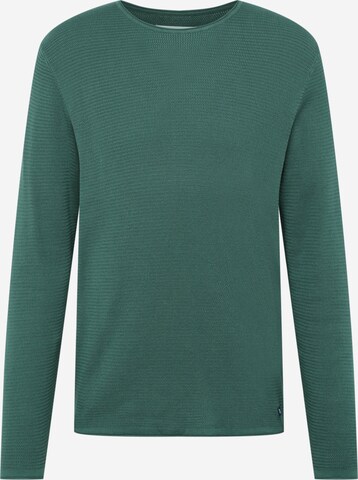 Pull-over TOM TAILOR DENIM en vert : devant