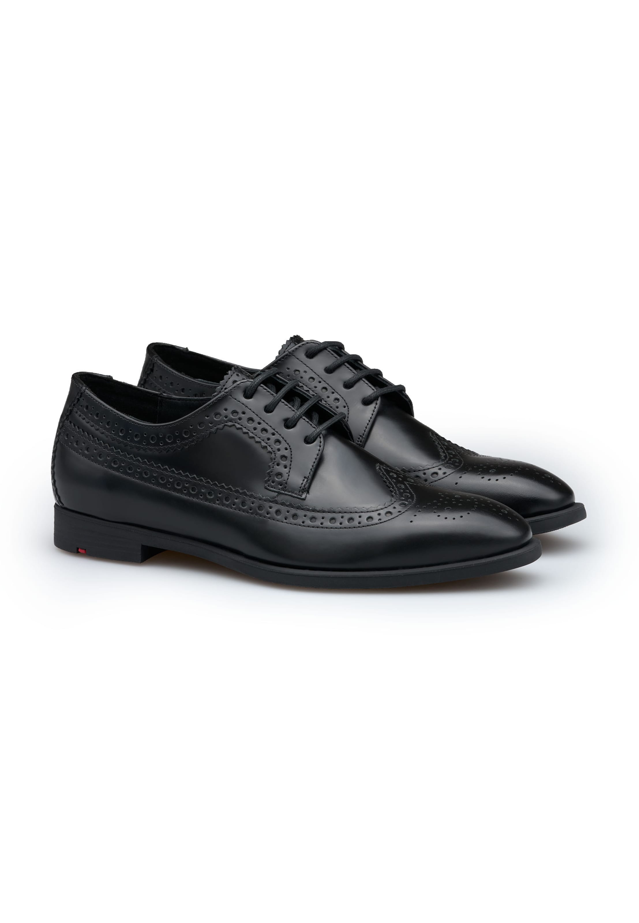 LLOYD Lace-Up Shoes 'Sky 140' in Black: front