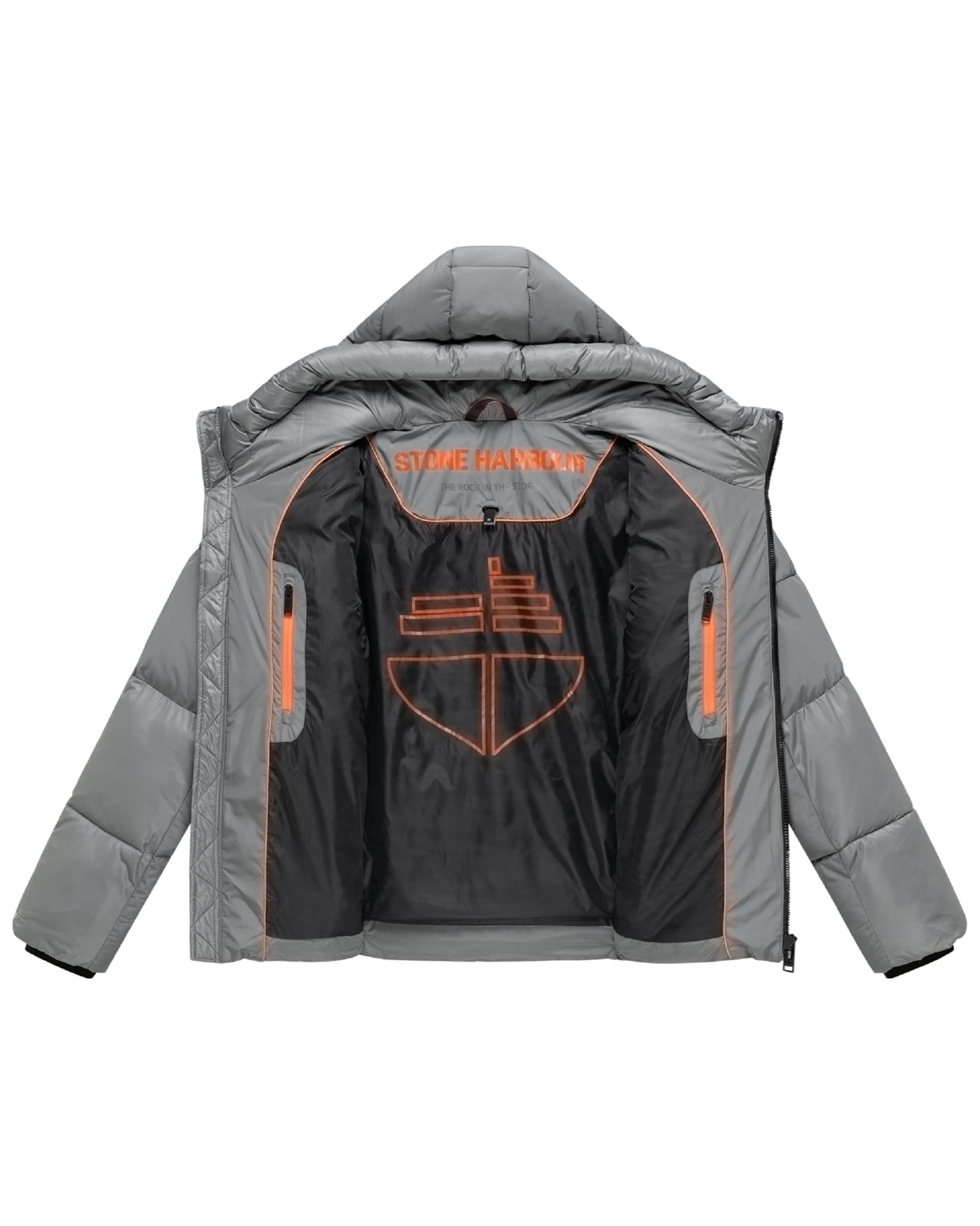 Veste d’hiver 'Kiaan XX' STONE HARBOUR en gris