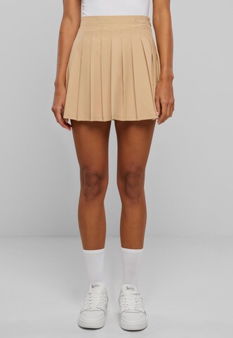 Karl Kani - Falda en beige: frente