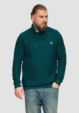 s.Oliver Trui in Blauw: voorkant