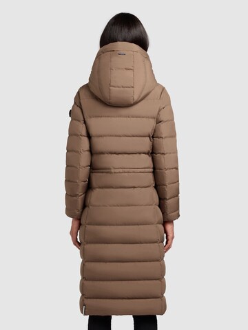 khujo Wintermantel 'Simmie' in Bruin
