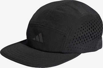 ADIDAS PERFORMANCE Athletic Cap 'X 4D Heat.Rdy Five-Panel' in Black: front