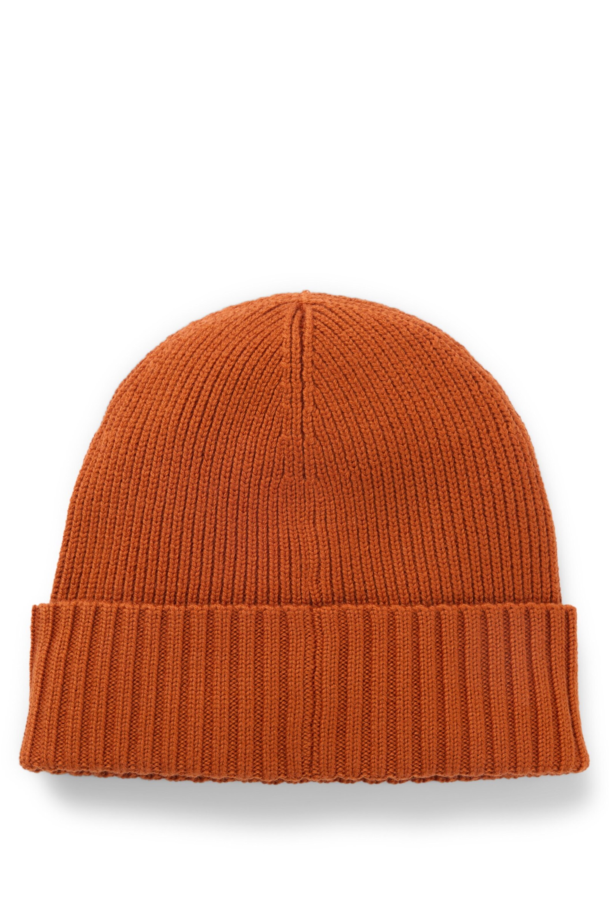 BOSS Beanie in Orange