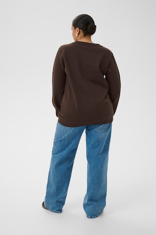 Pull-over 'KClia' KAFFE CURVE en marron