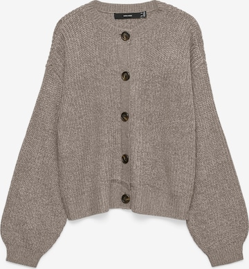 VERO MODA Вязаная кофта 'VMLea' в Серый: спереди