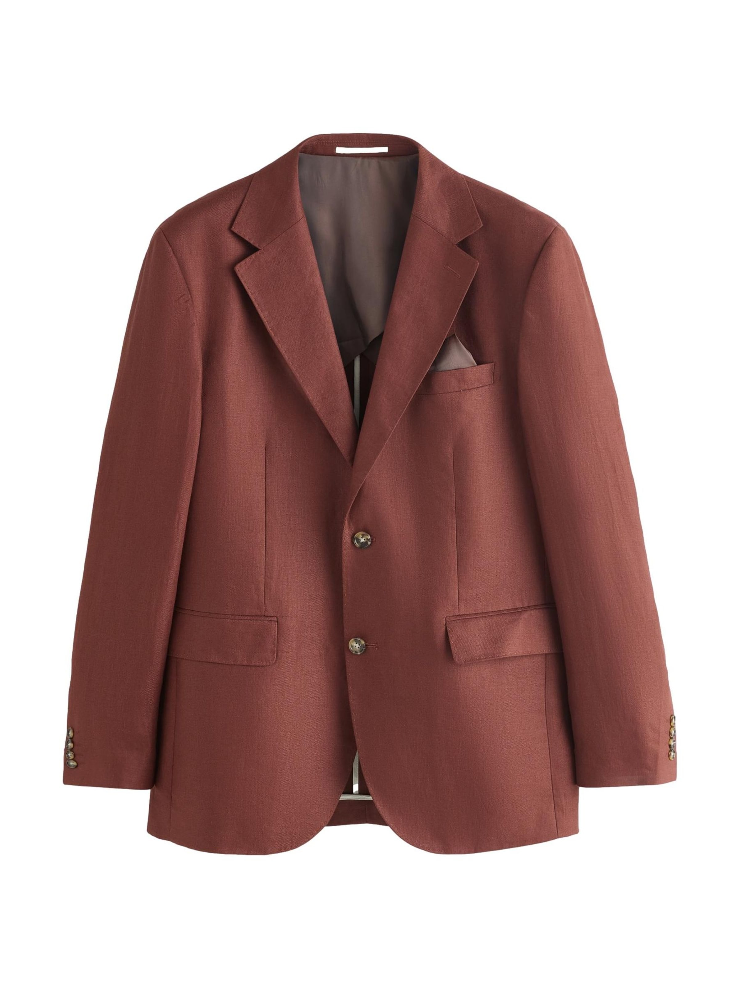 Next Suit Jacket 'N. Premium' in Brown: front