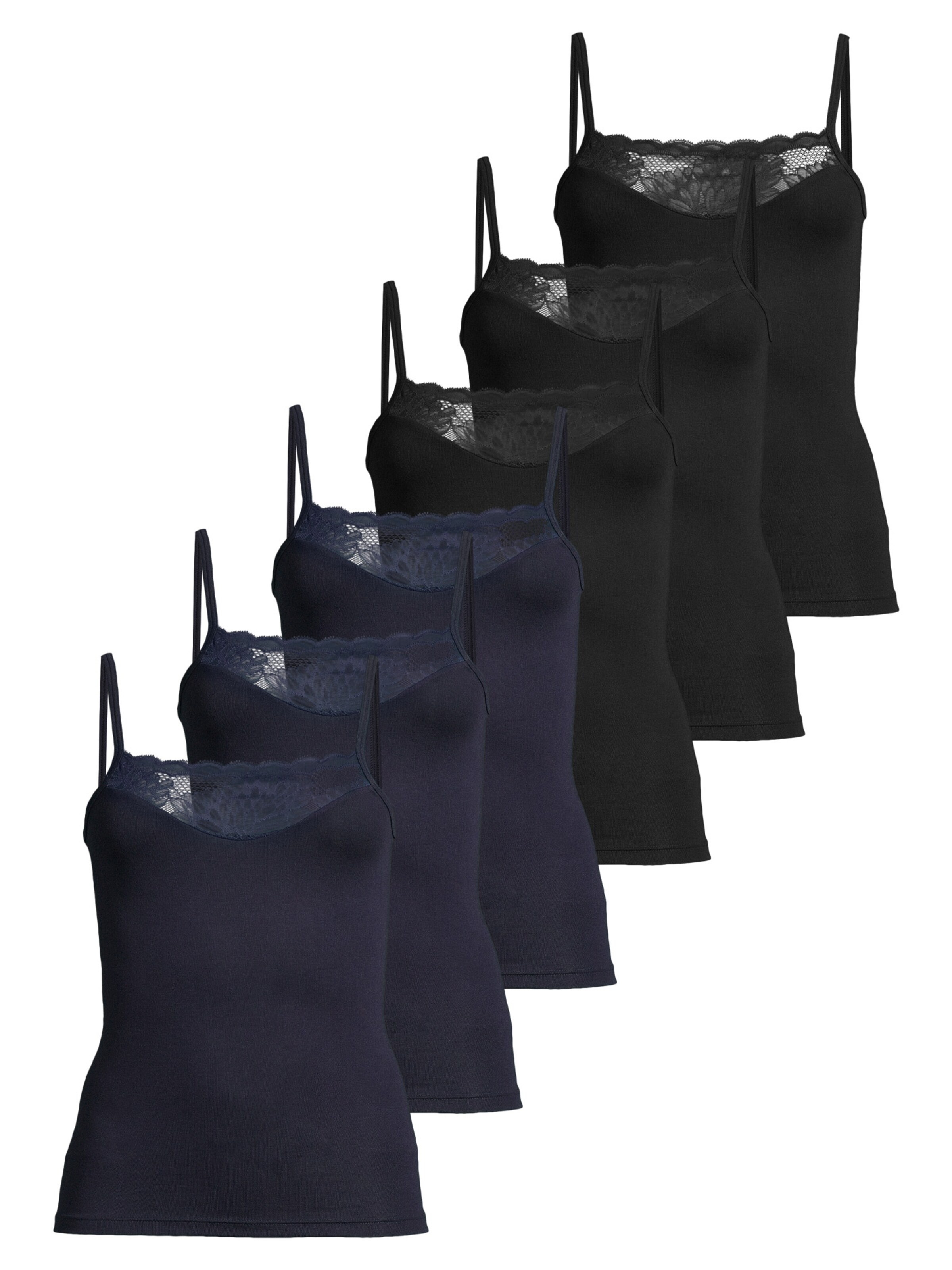 CON-TA Undershirt 'Modal' in Blue: front