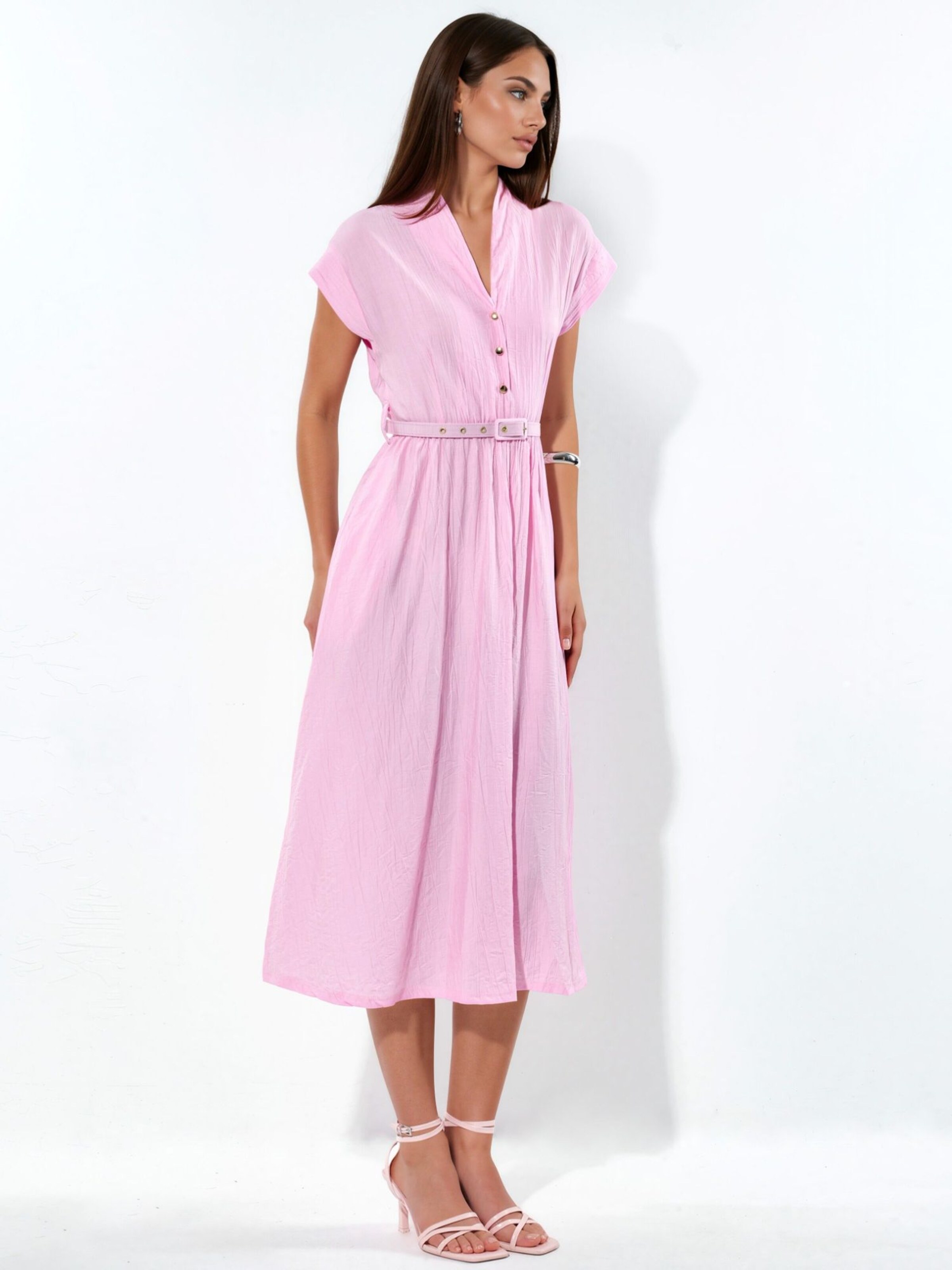Busem Dress in Pink