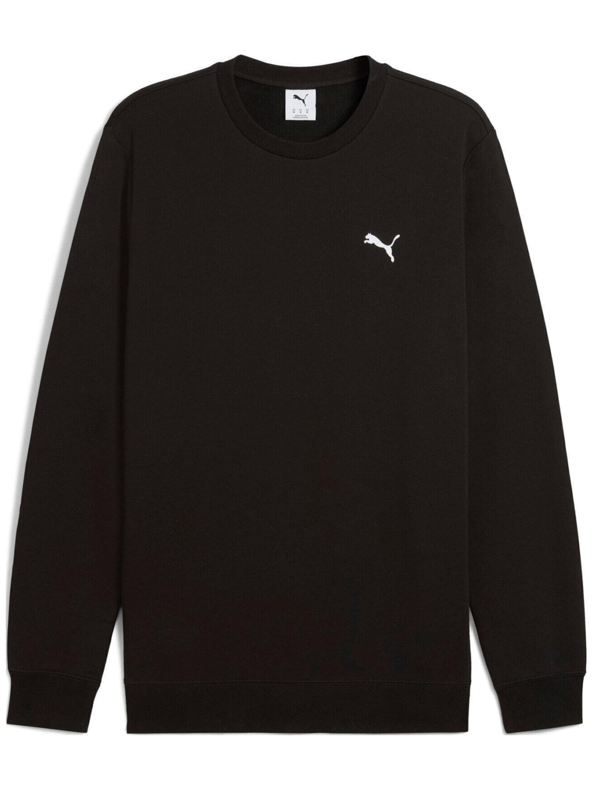 PUMA Shirt 'Puma Ess Crew Tr'‌‌‌‌‌‌‌‌‌‌ in XXL in schwarz, Produktansicht
