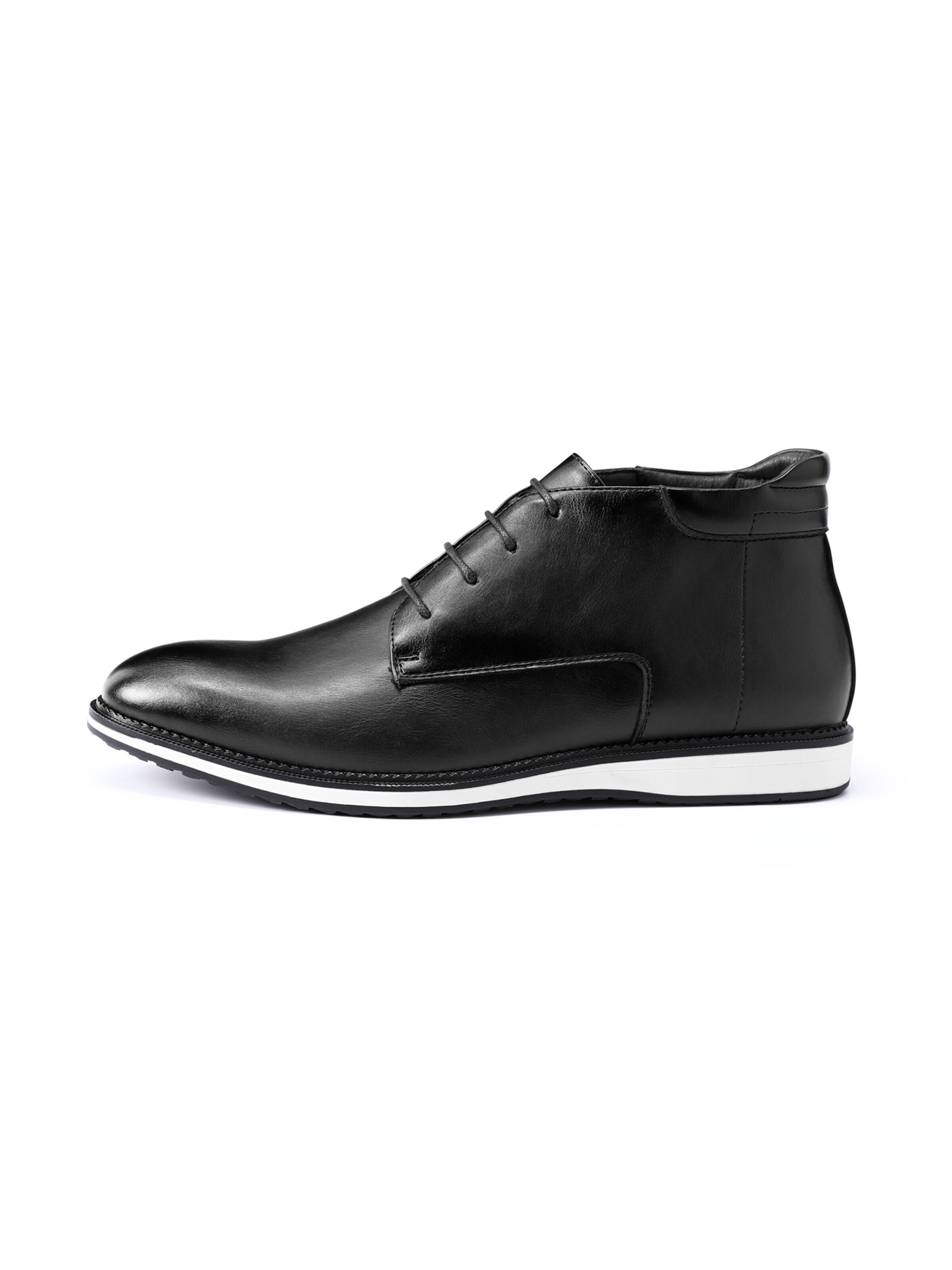 ALLTHEMEN Schnürschuh 'Schutz'‌‌‌‌‌‌‌‌ in Schwarz
