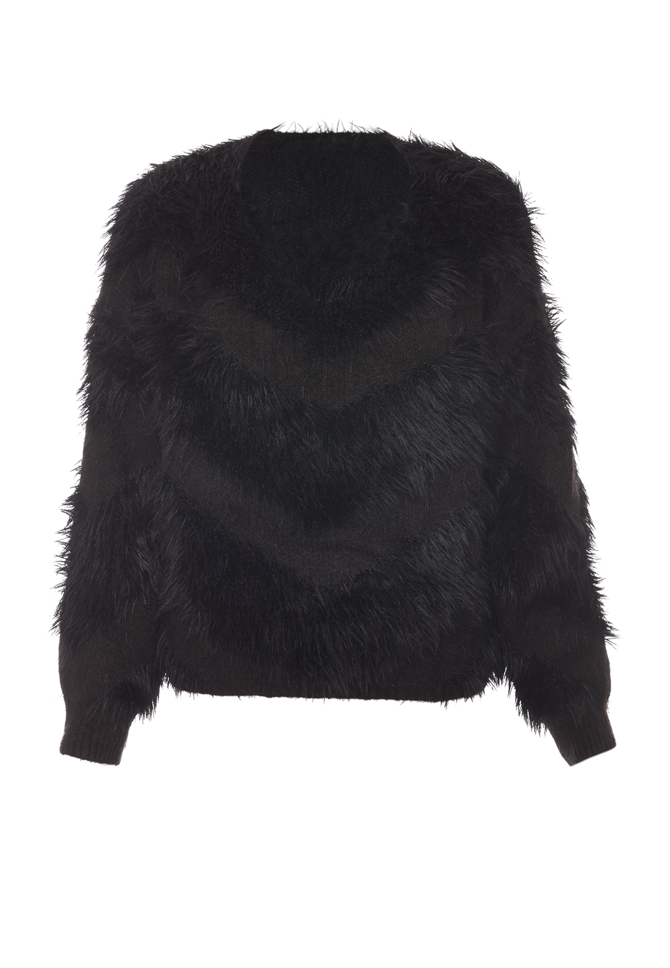 Poomi Pullover in Schwarz: Vorderseite