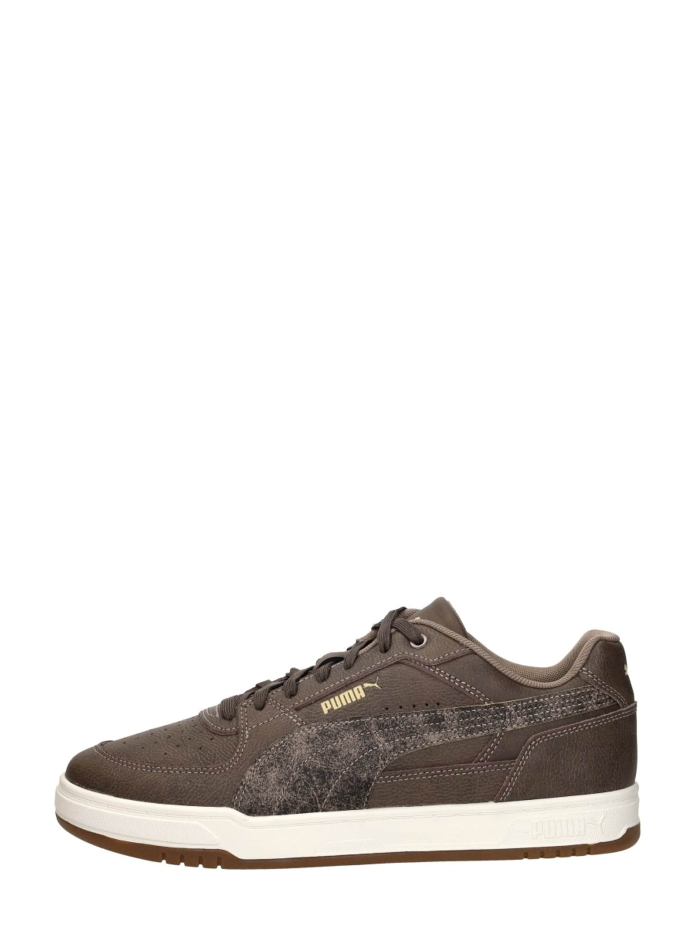 PUMA Sneakers laag 'Puma Caven III Crafted Leather' in Bruin: voorkant