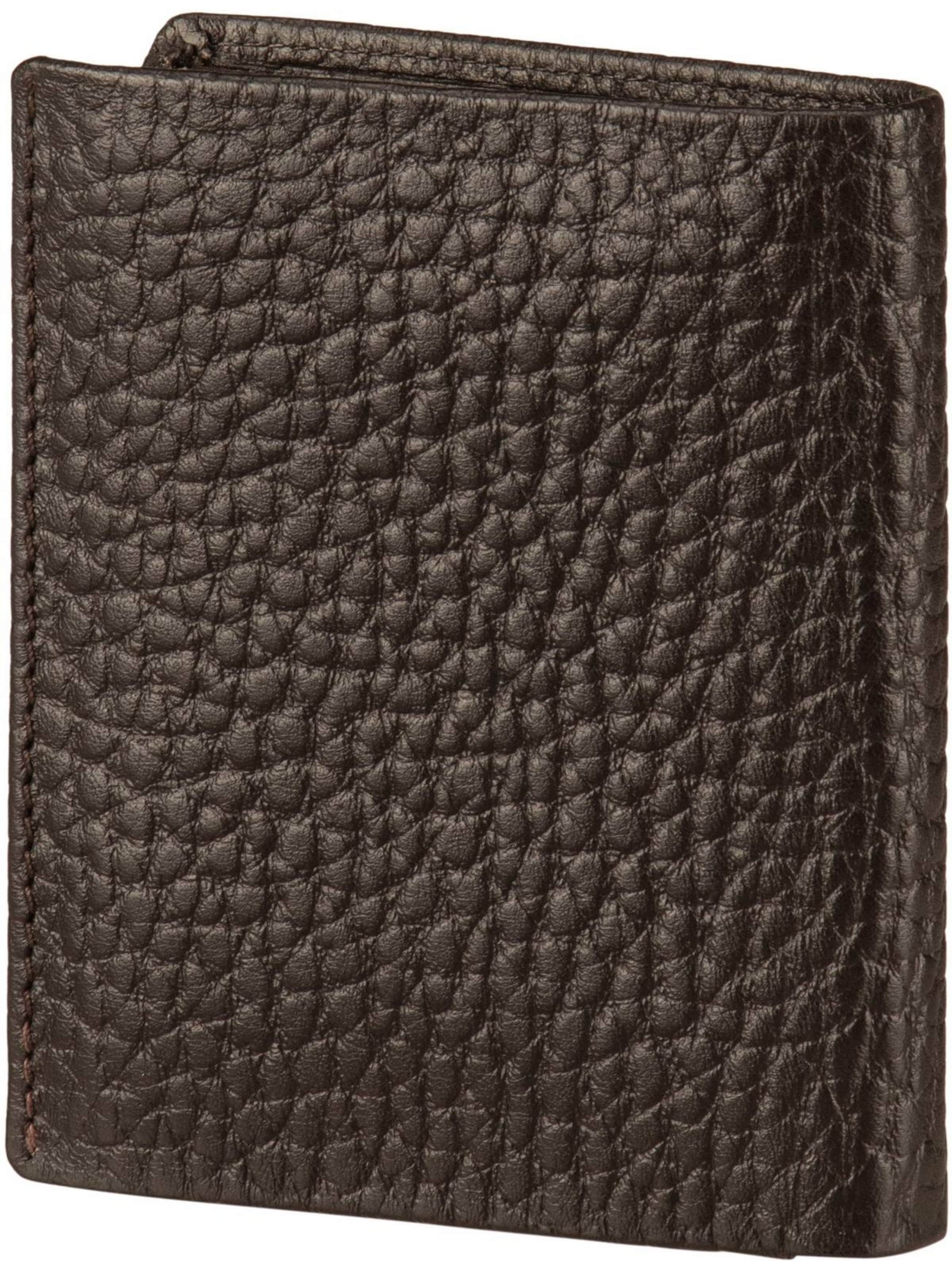 Portamonete 'Yannik' di Braun Büffel in marrone