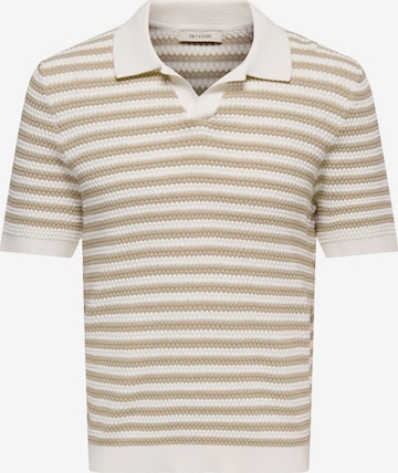 Only & Sons Pullover 'ONSSerge' in Beige: Vorderseite