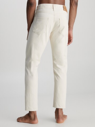 Calvin Klein Jeans Normalny krój Jeansy w kolorze beżowy